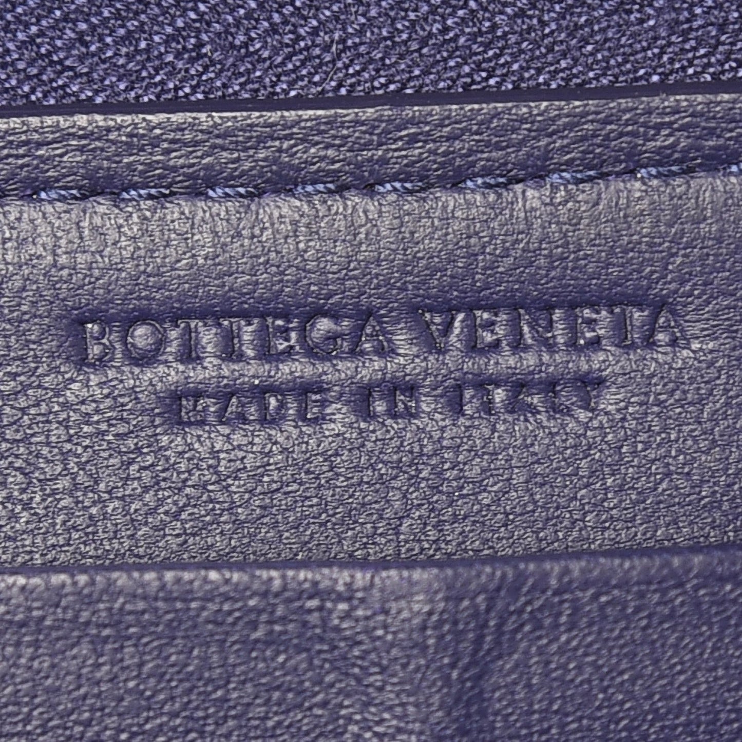 Nappa Intrecciato Zip Around Wallet Pacific