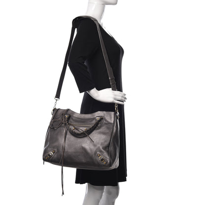 Balenciaga Chevre Classic Gold Hardware Velo Bronze 2 of 9