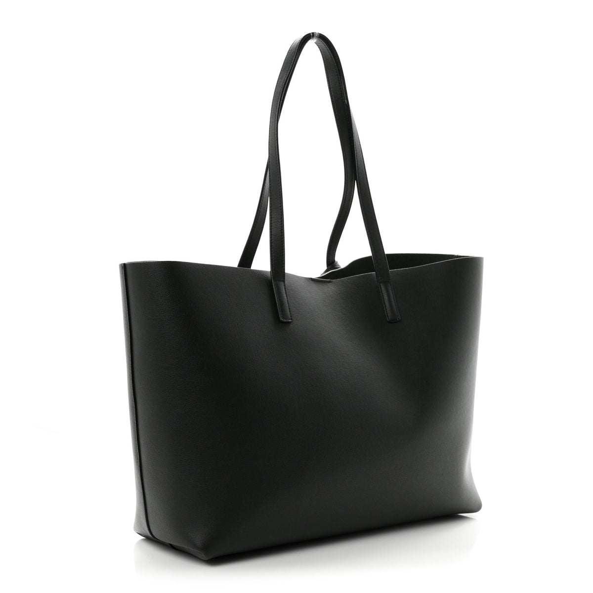 Calfskin Large Shopping Tote Dark Green