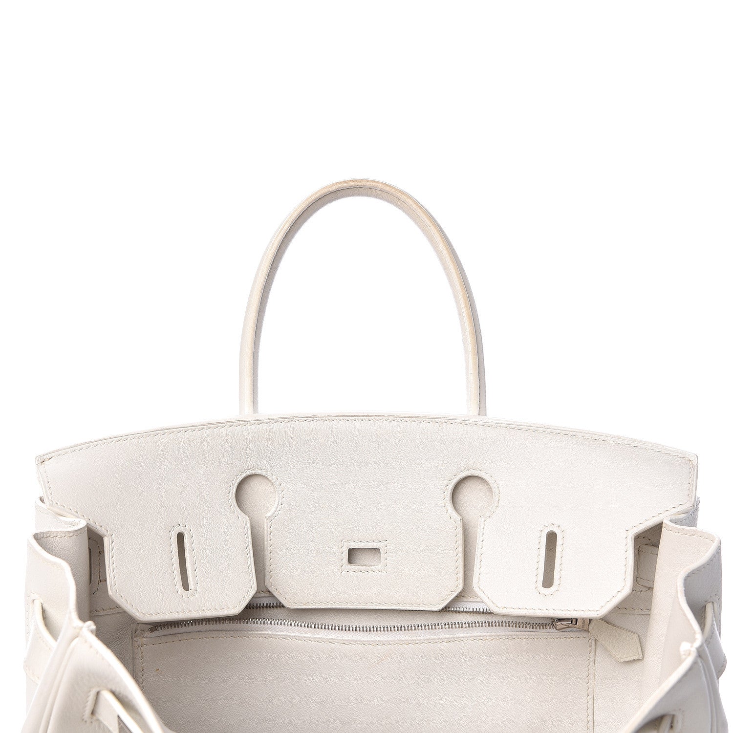 Hermes Swift Birkin 30 White 10 of 51