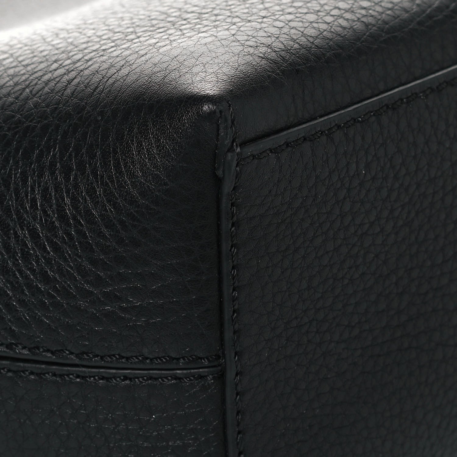 Valentino Garavani Grained Calfskin Small Rockstud Shoulder Tote Black 8 of 11