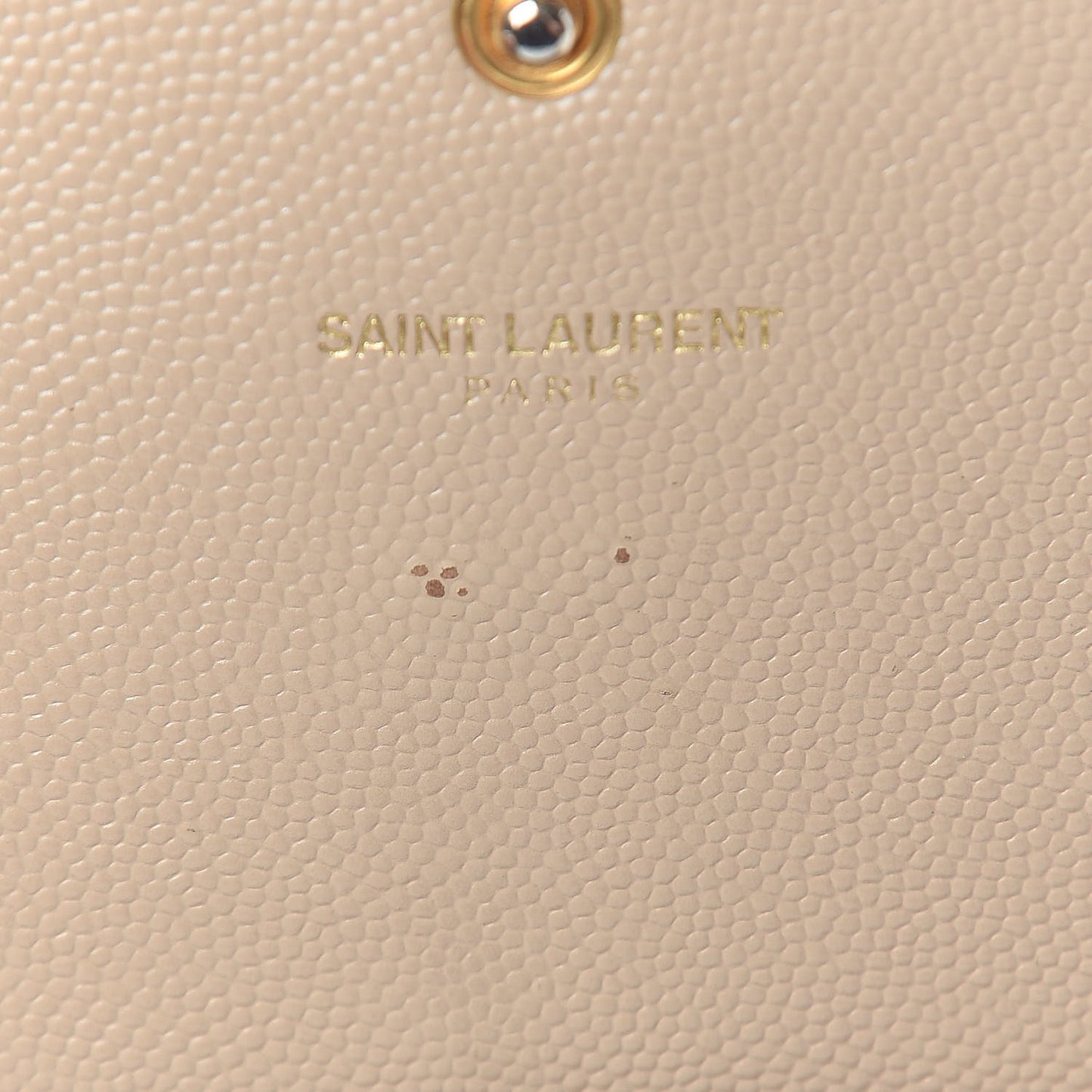 Grain De Poudre Classic Monogram Cassandre Wallet Nude Powder