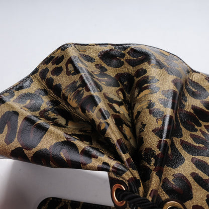 Louis Vuitton Leopard Nocturne African Queen Clutch Dore Gold 7 of 12