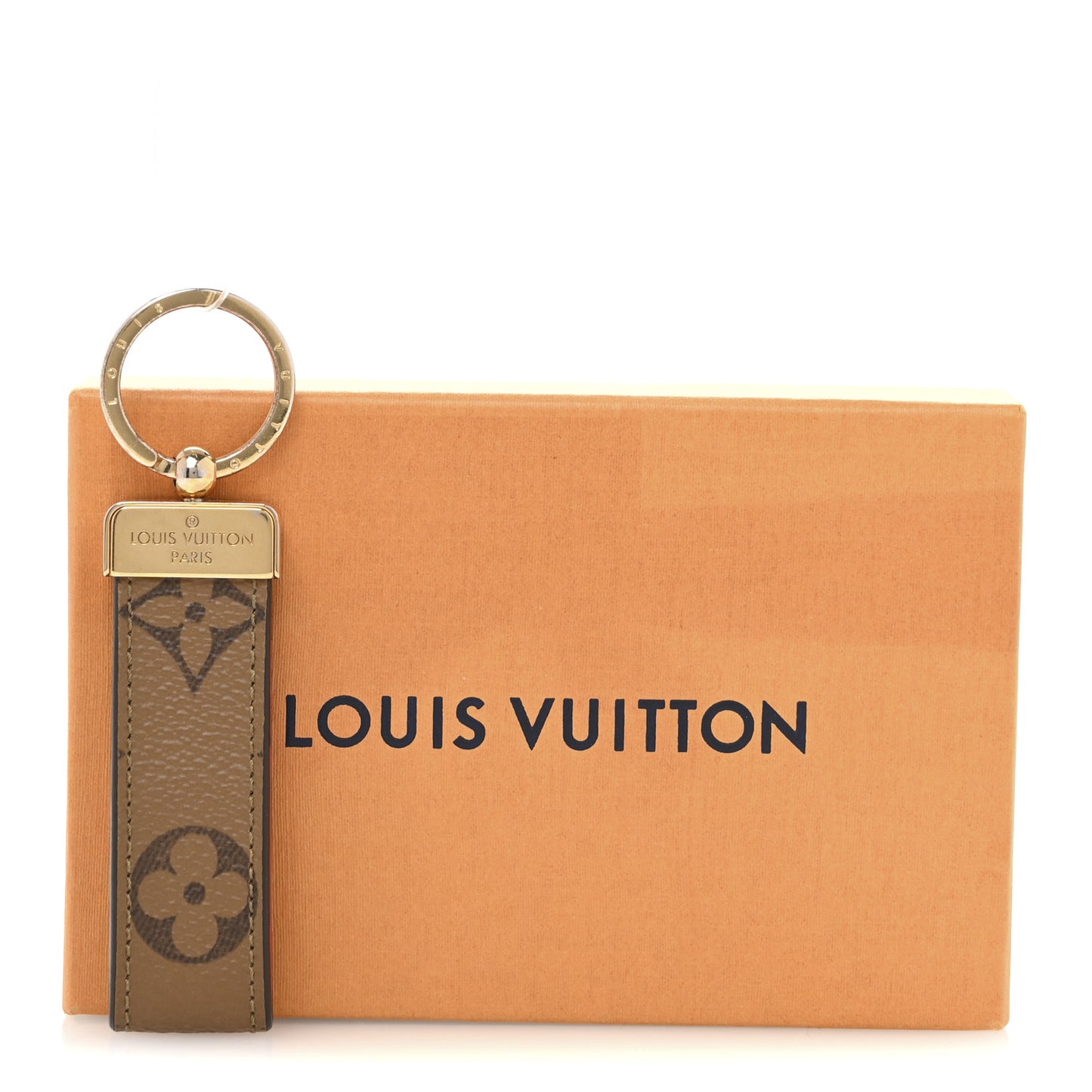 Reverse Monogram Dragonne Key Holder