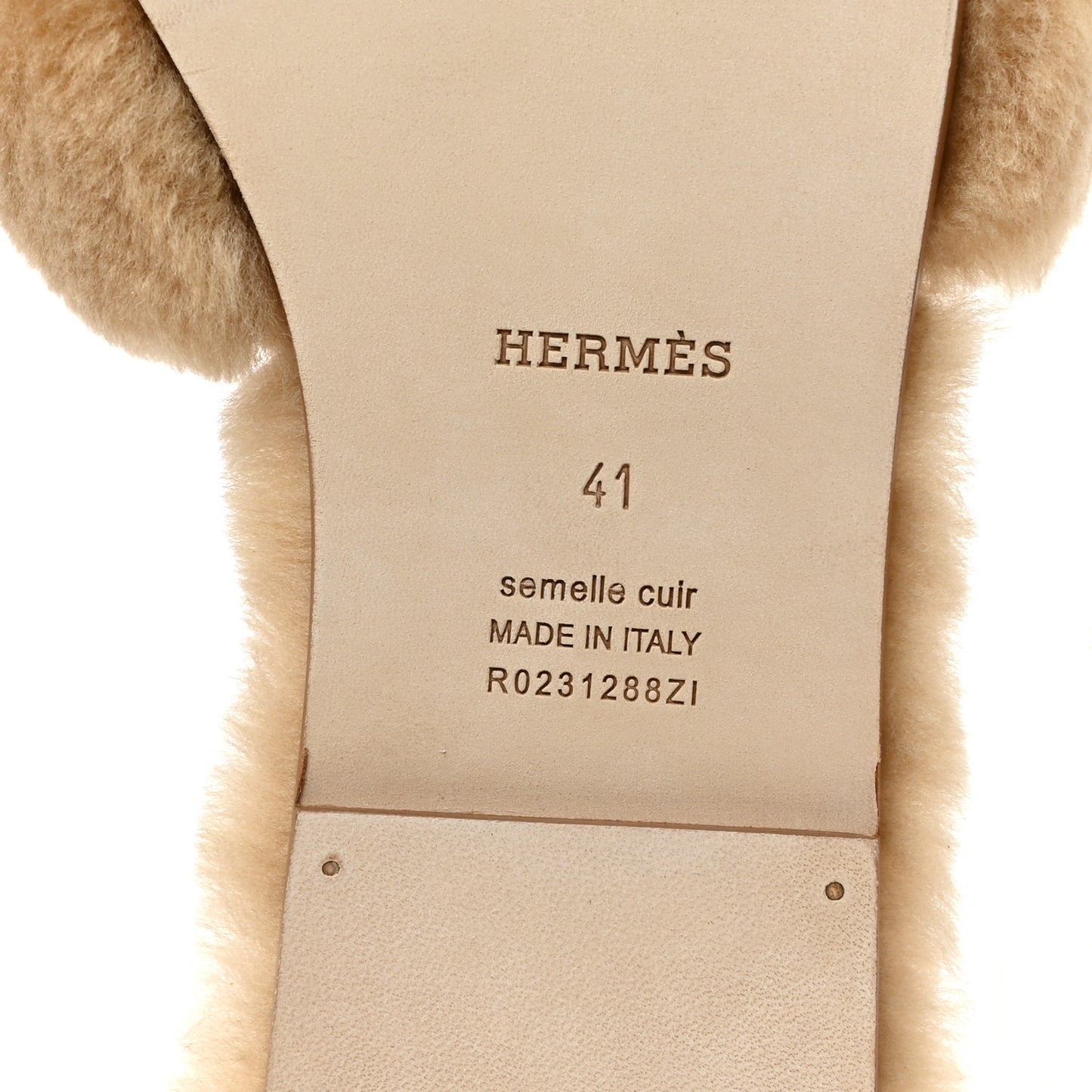 Woolskin Oran Sandals 41 Beige Argile