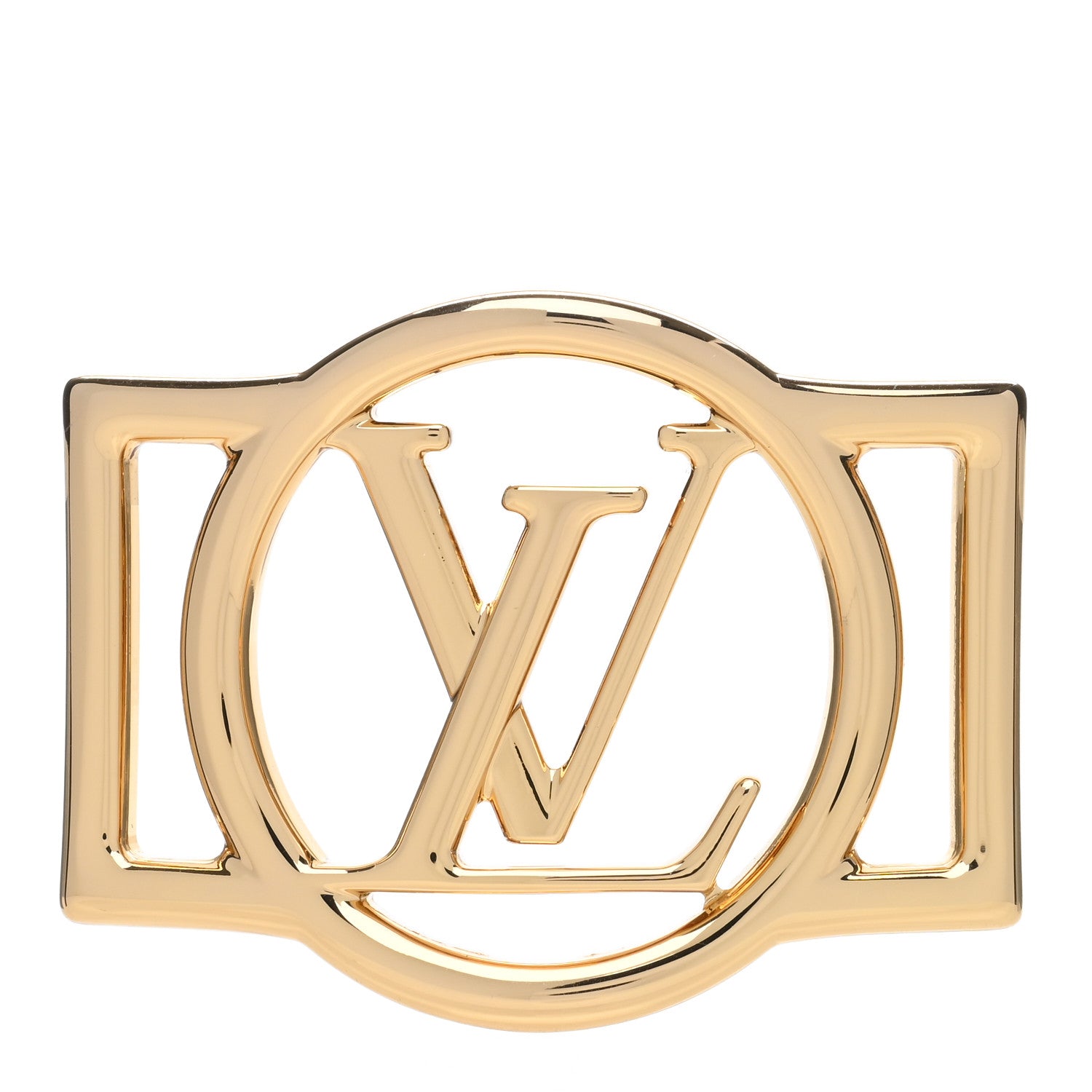 Louis Vuitton Louise Scarf Ring Holder Gold 1 of 3