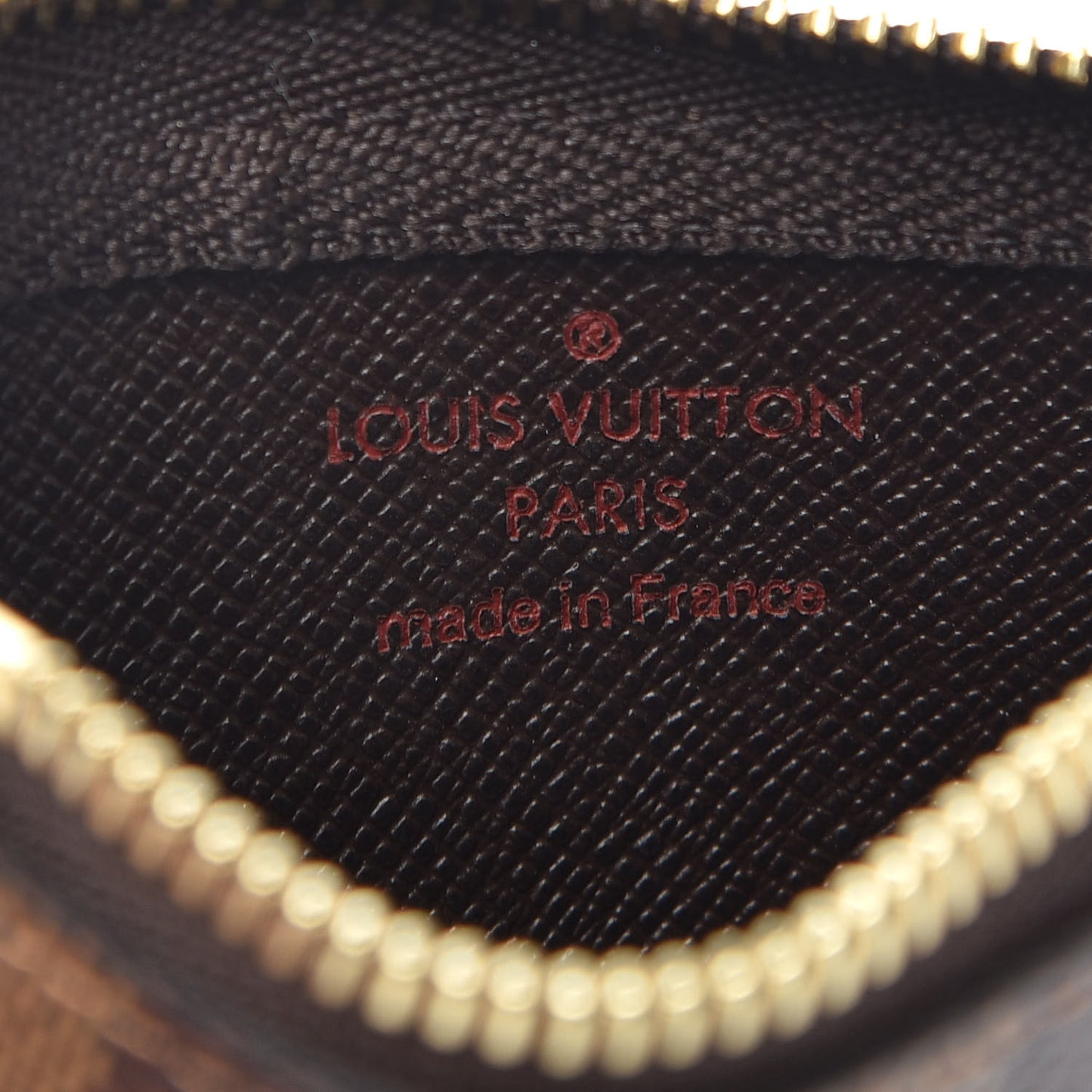 Damier Ebene Key Pouch