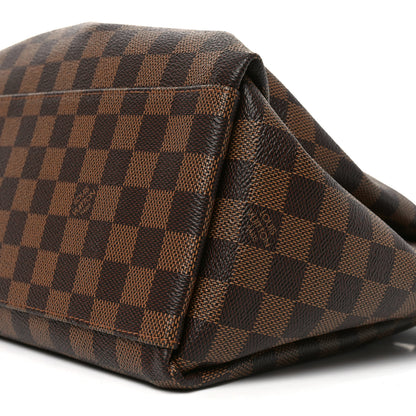 Louis Vuitton Damier Ebene Odeon Tote MM Black 9 of 9
