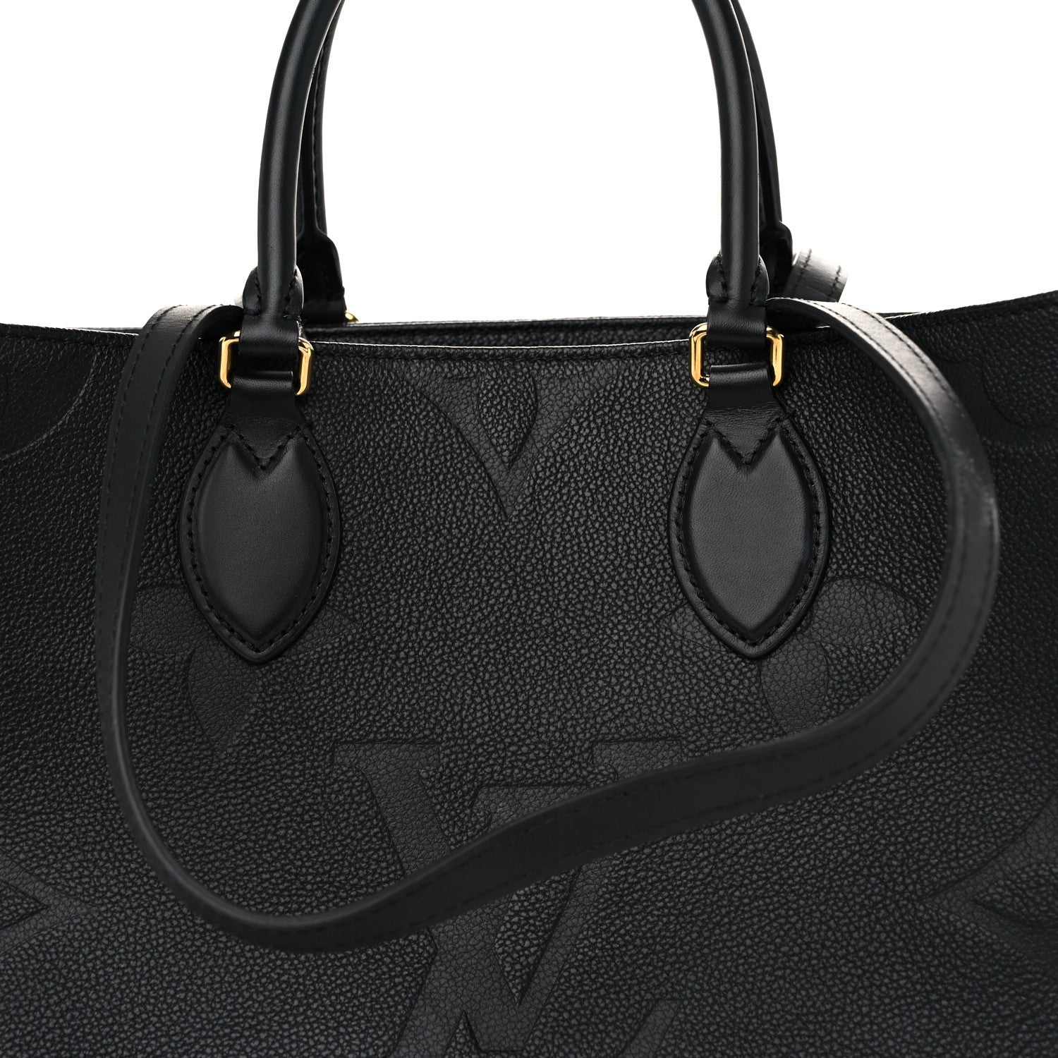 Louis Vuitton Empreinte Monogram Giant OnTheGo MM Black 7 of 12