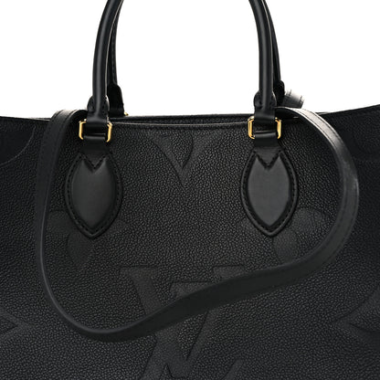 Louis Vuitton Empreinte Monogram Giant OnTheGo MM Black 7 of 12