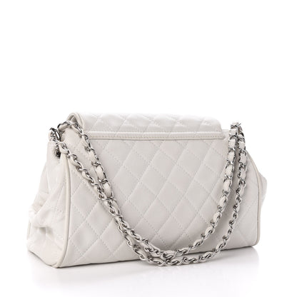 Chanel Caviar Quilted Timeless Accordion Flap White 3 of 11