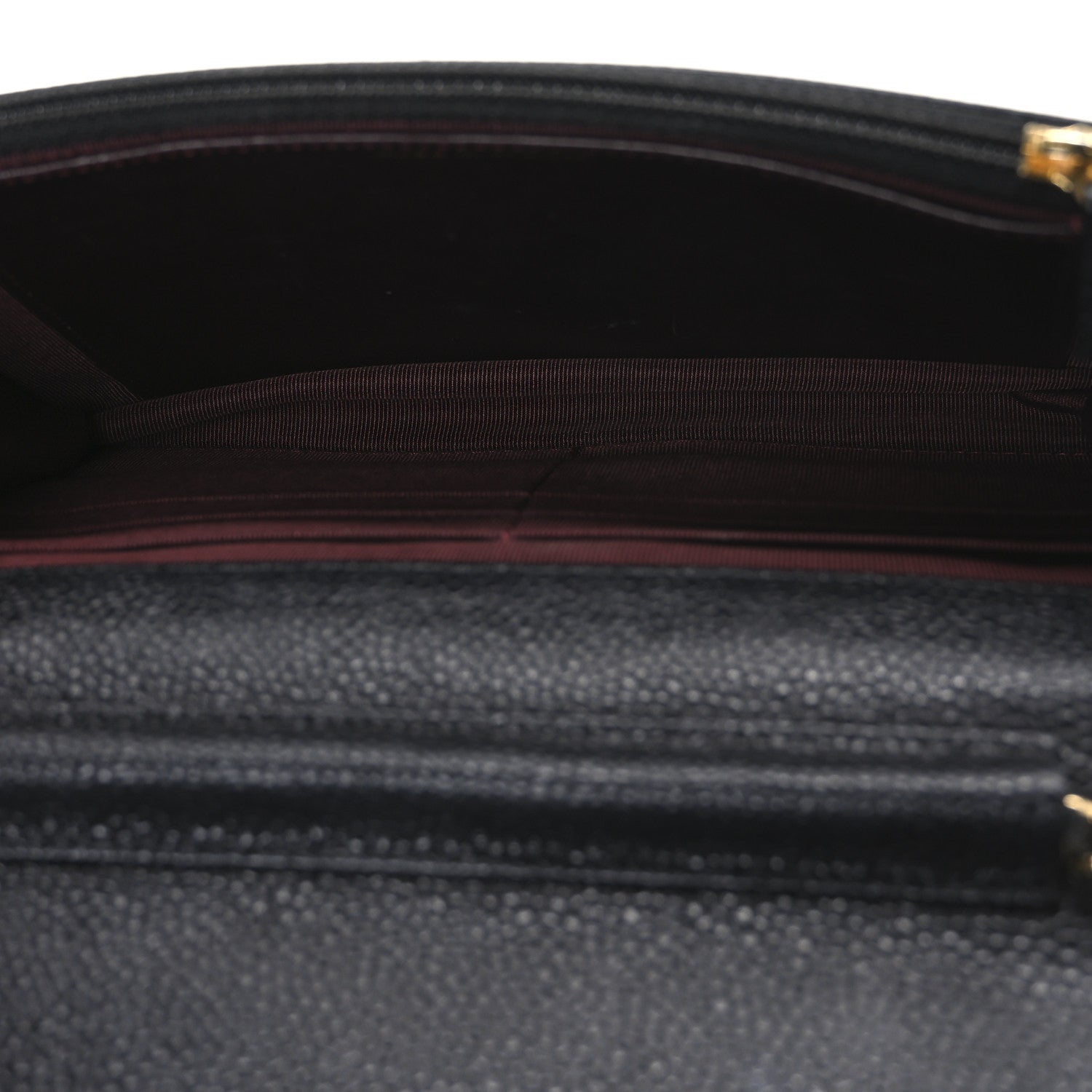 Chanel Caviar Quilted Wallet on Chain WOC Black 5 of 12
