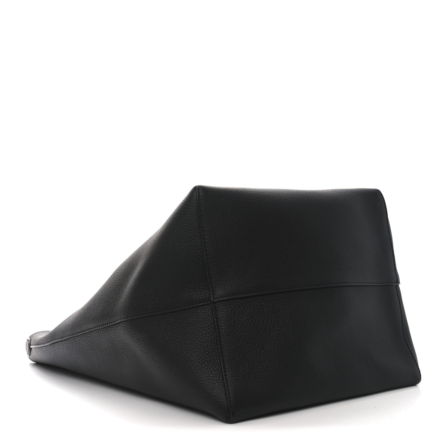 The Row Grained Calfskin Large N/S Park Tote Black 4 of 9
