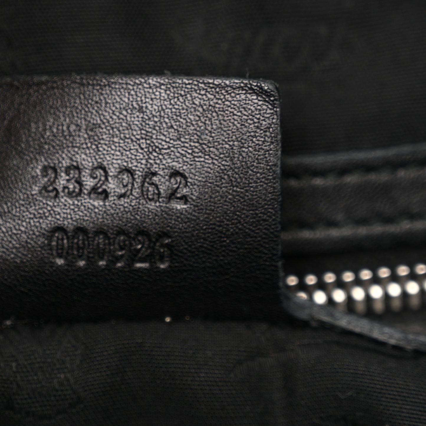 Guccissima Medium GG Twins Hobo Black