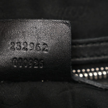 Gucci Guccissima Medium GG Twins Hobo Black 7 of 14
