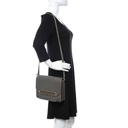 Hermes Taurillon Clemence Sac Roulis 23 Etain 2 of 11