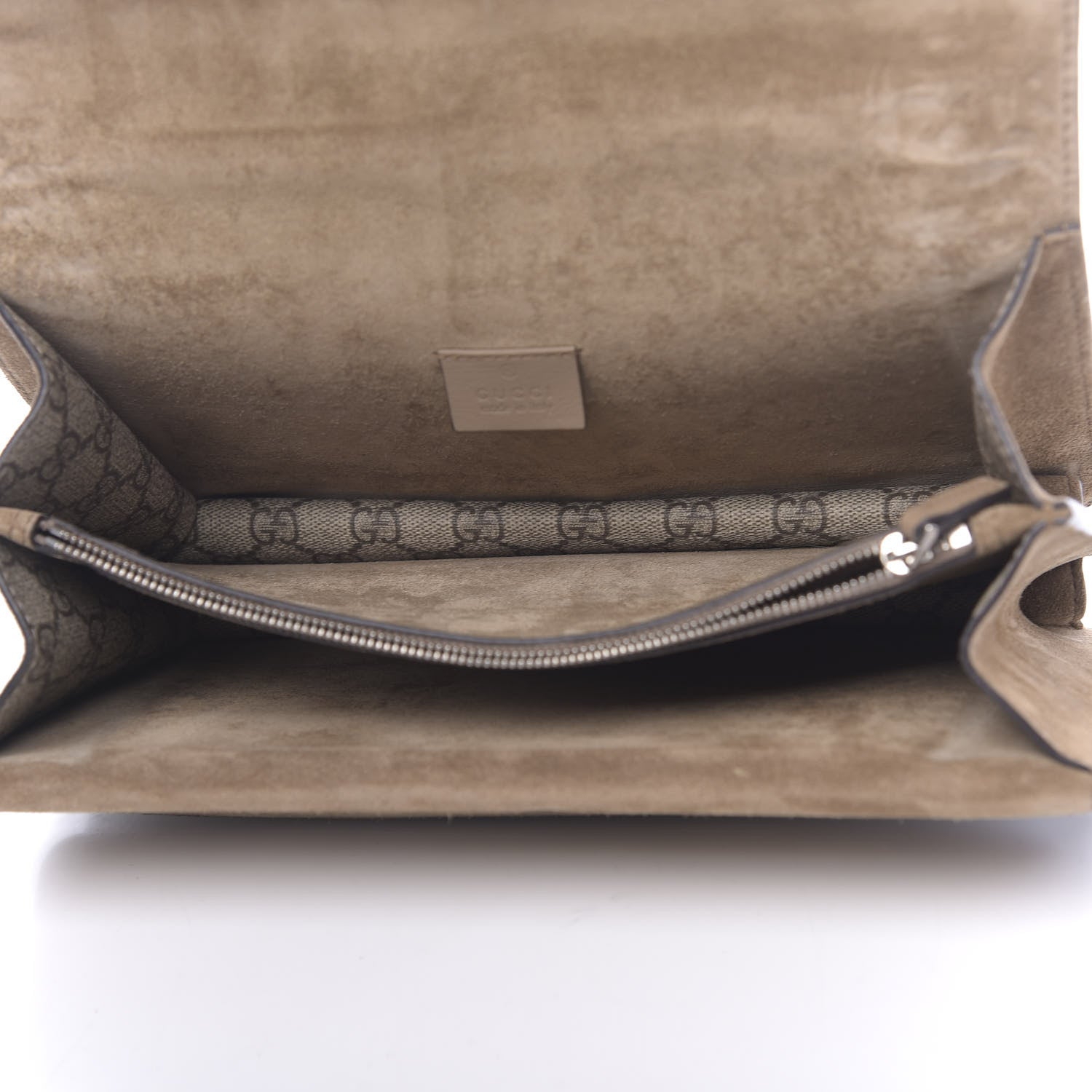 Gucci GG Supreme Monogram Small Dionysus Shoulder Bag Taupe 5 of 10