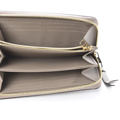 Louis Vuitton Empreinte Monogram Giant Zippy Wallet Tourterelle Creme 5 of 7