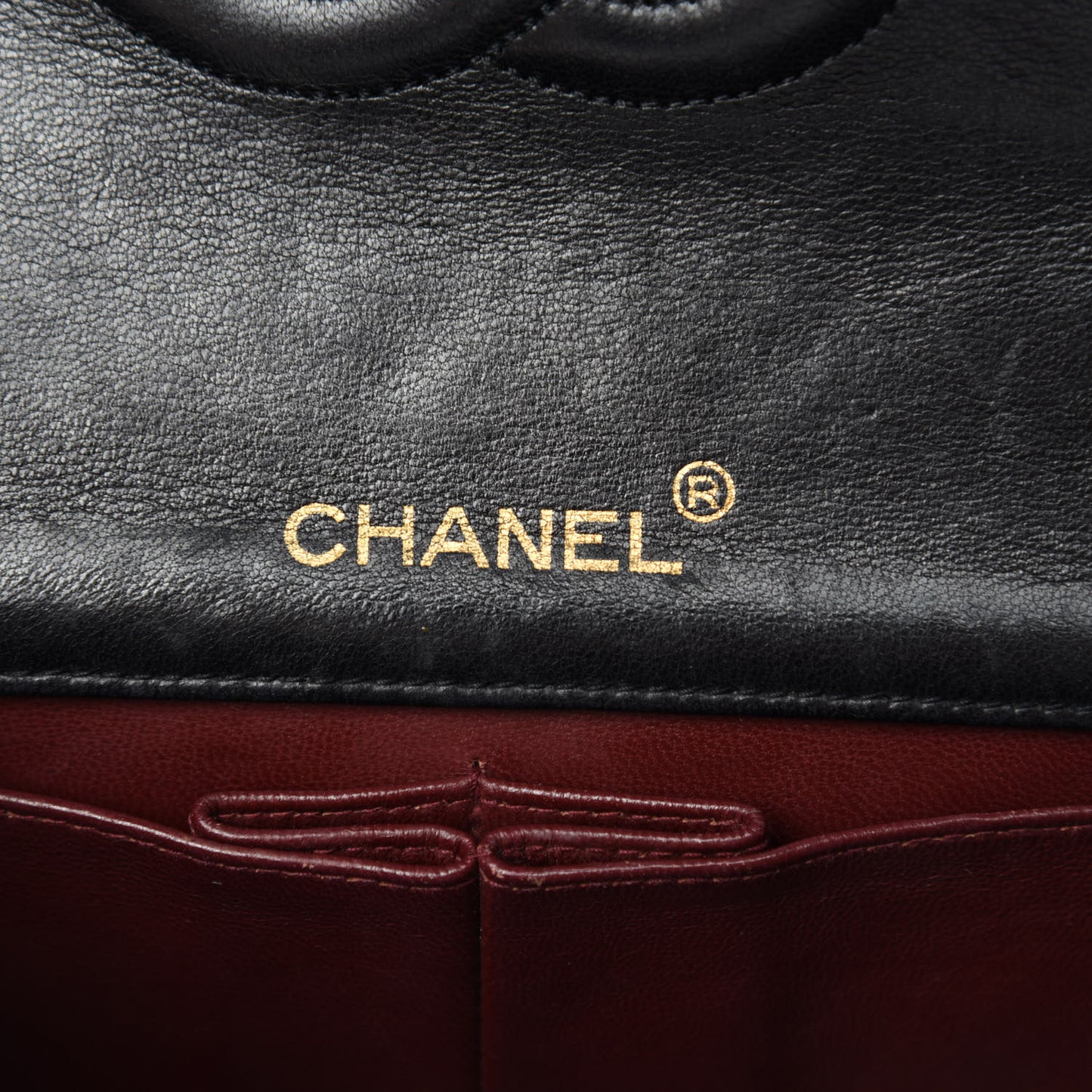 Lambskin Quilted Small Single Flap Black