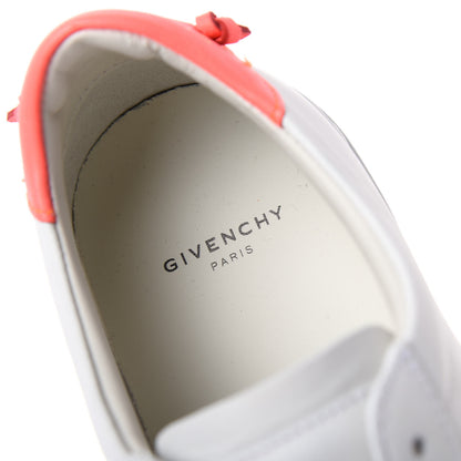Givenchy Calfskin Womens Urban Street Sneakers 38 White Neon Pink 8 of 11