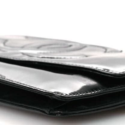 Chanel Patent Timeless CC Wallet On Chain WOC Black 11 of 16