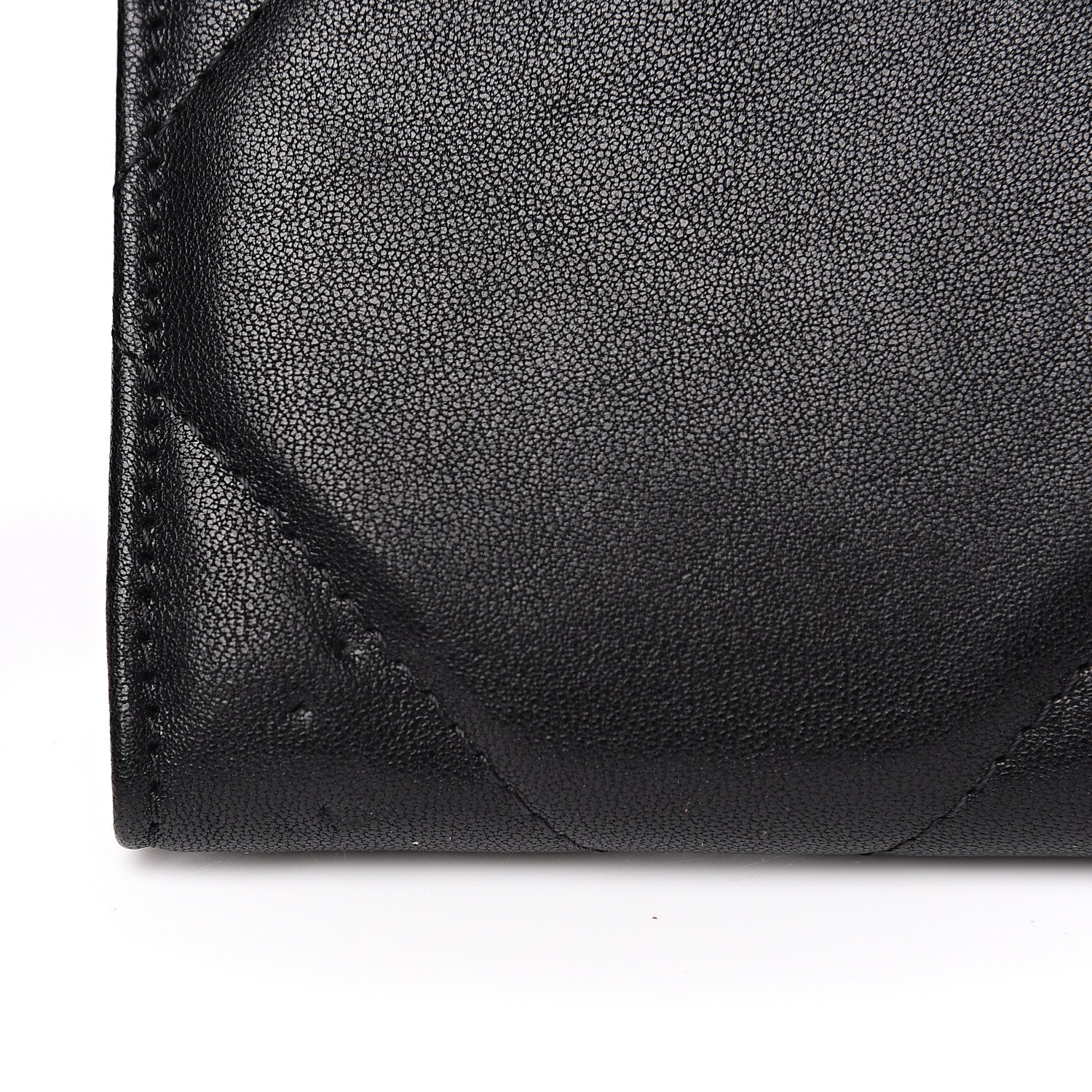 Chanel Goatskin Quilted 19 Flap Wallet Black 10 of 11
