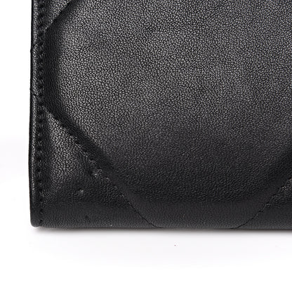 Chanel Goatskin Quilted 19 Flap Wallet Black 10 of 11