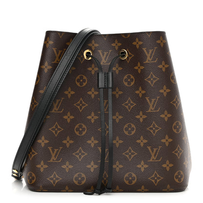 Louis Vuitton Monogram Neonoe MM Black 1 of 13