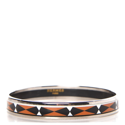 Hermes Enamel Printed Narrow Bracelet 65 1 of 4