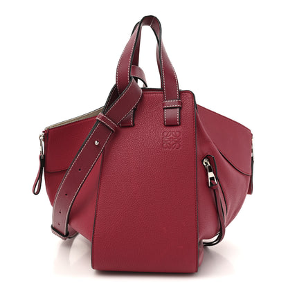 Loewe Grained Calfskin Small Hammock Shoulder Bag Raspberry 1 of 13