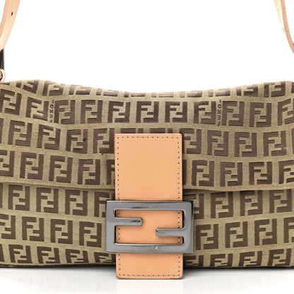 Fendi Zucchino Baguette Beige 8 of 11
