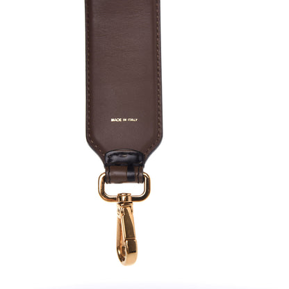 Fendi Calfskin FF 1974 Embossed Mini Strap You Maya Black 4 of 5