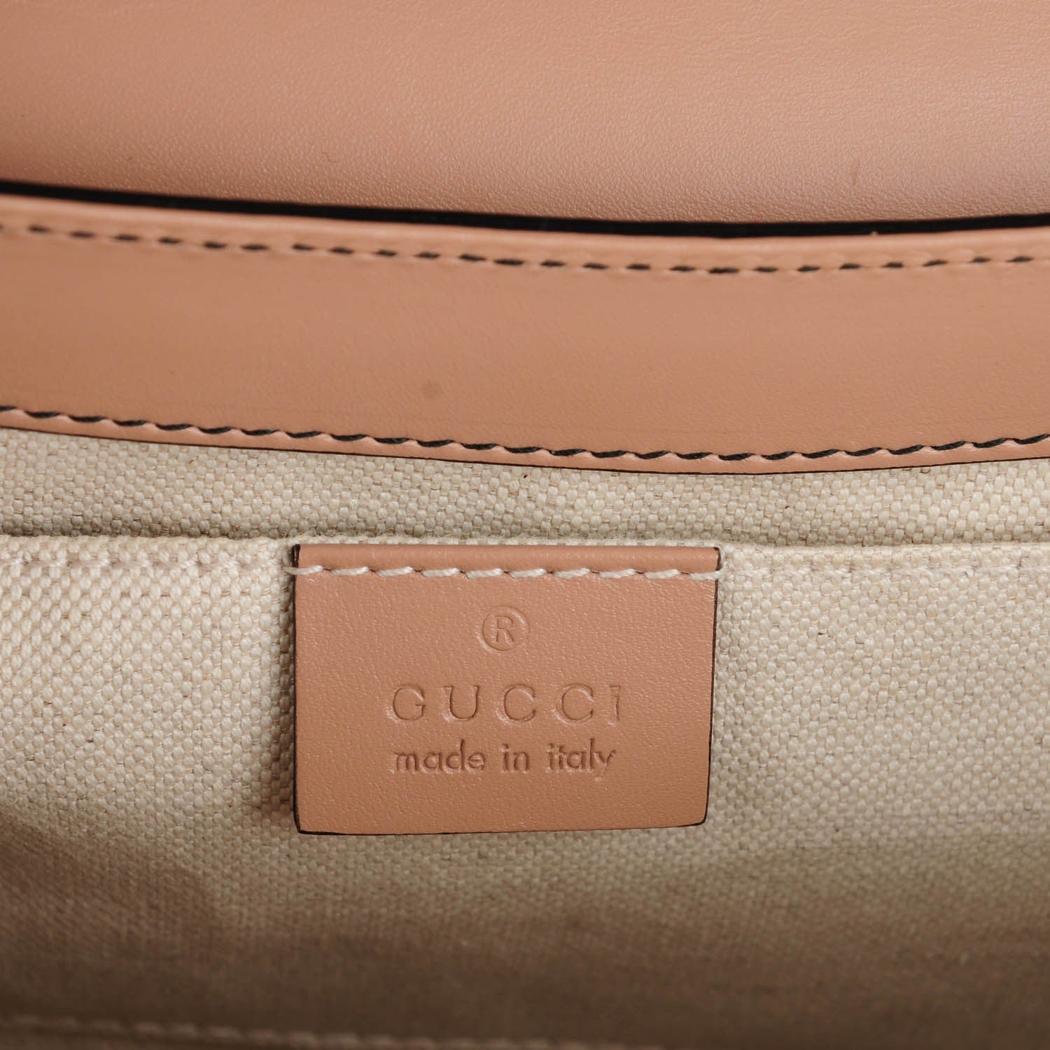 Gucci Monogram Medium Emily Chain Shoulder Bag Light Pink 6 of 8