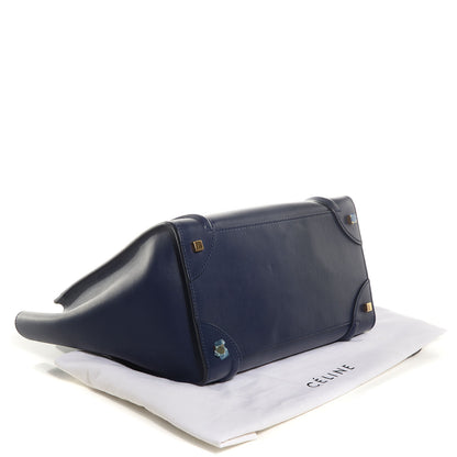 Celine Smooth Calfskin Mini Luggage Ink 4 of 8