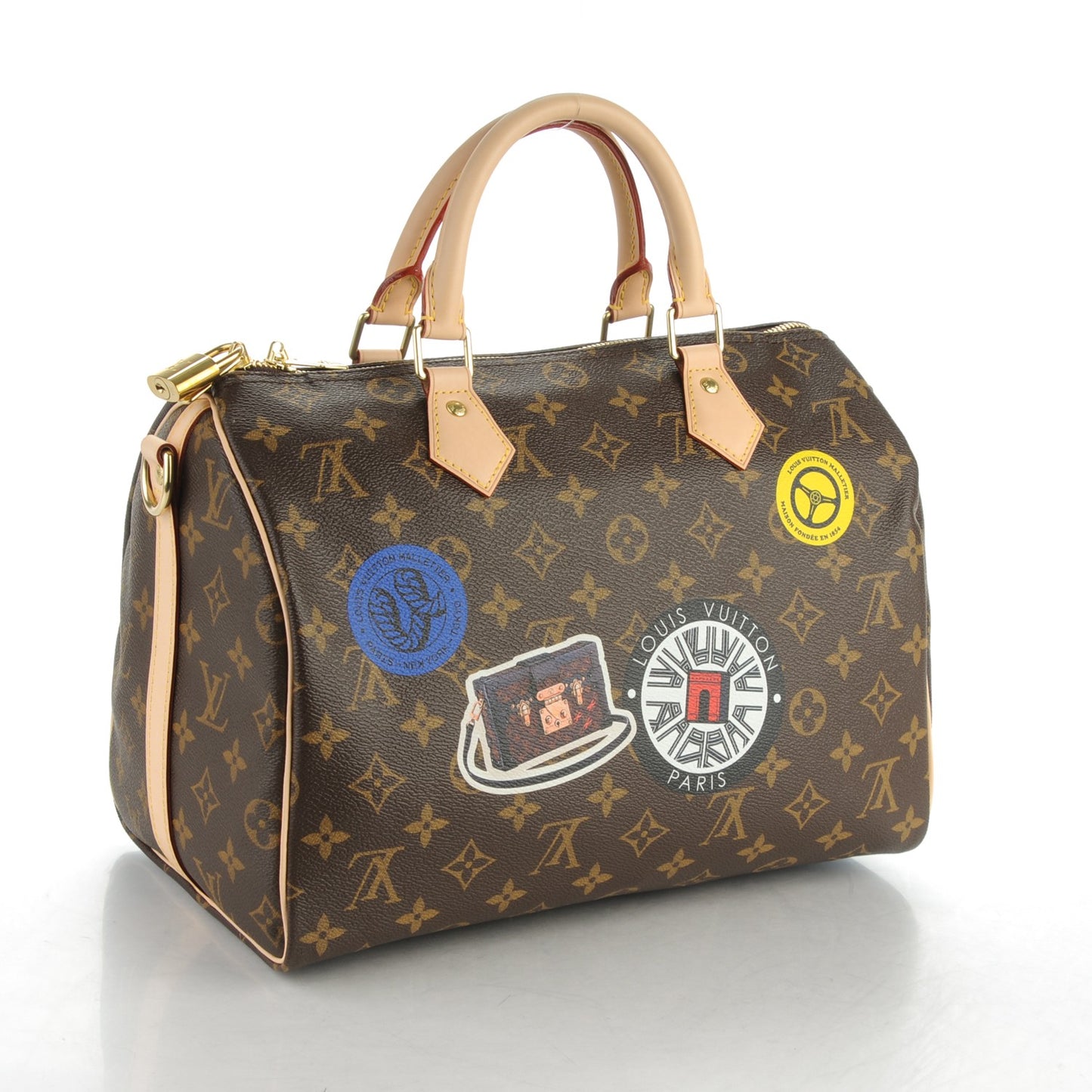 Monogram World Tour Speedy Bandouliere 30