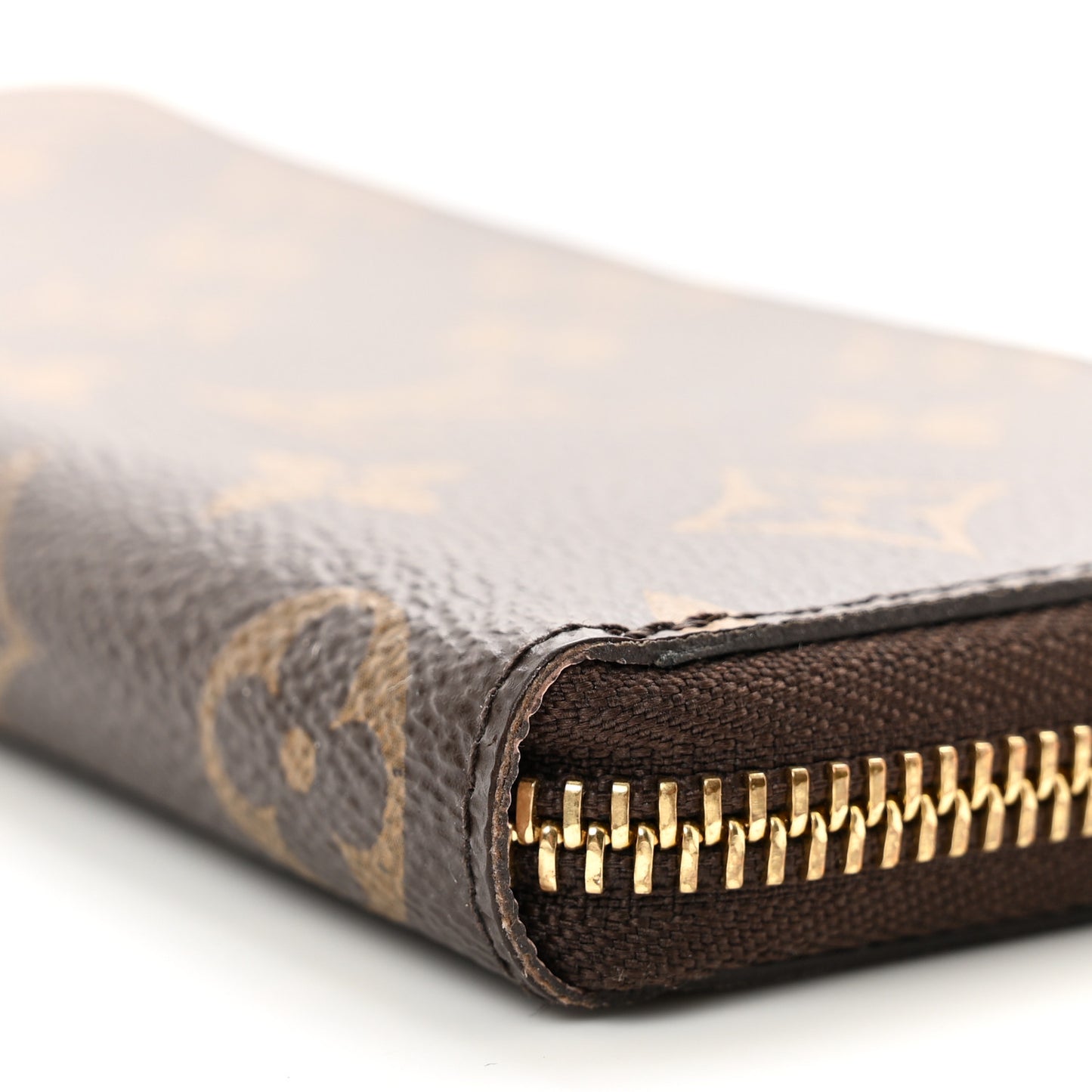 Monogram Clemence Wallet Rose Ballerine