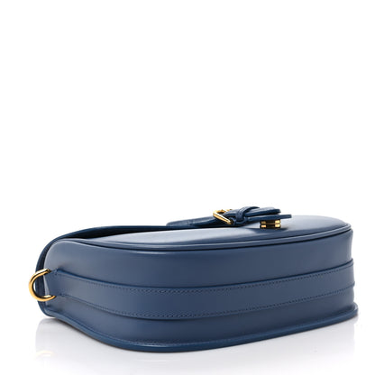 Christian Dior Box Calfskin Medium Bobby Flap Denim Blue 4 of 7