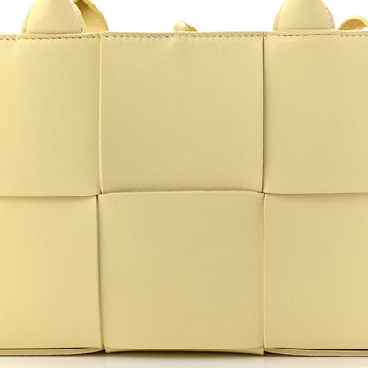 Bottega Veneta Nappa Maxi Intrecciato Mini Arco Tote Ice Cream 8 of 10