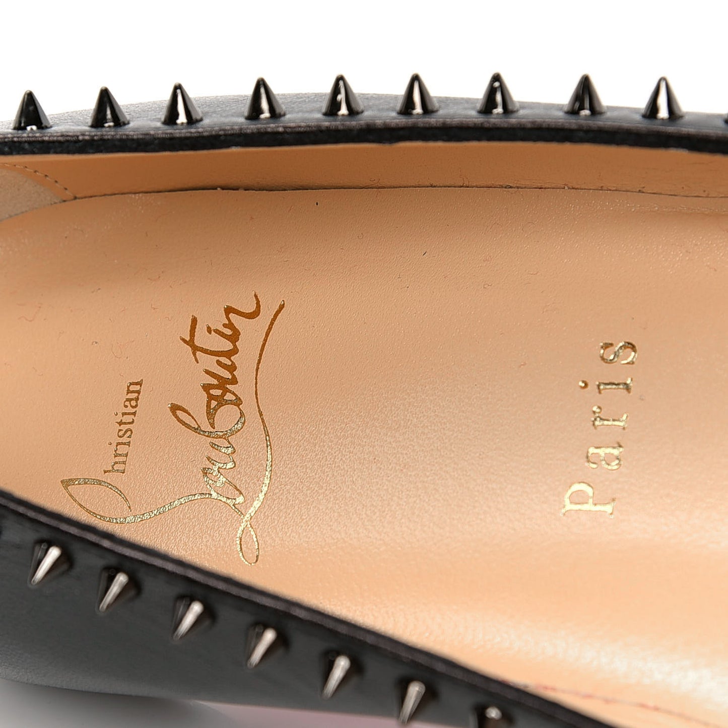 Nappa Anjalina Flats 38.5 Black