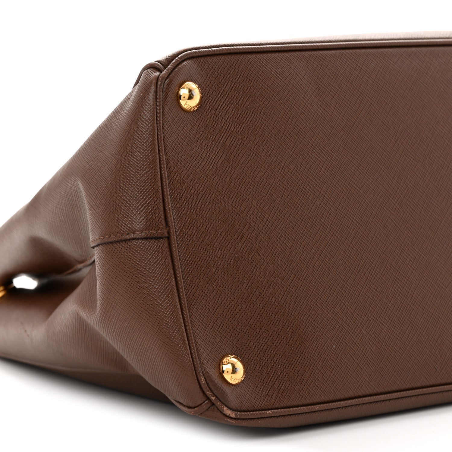 Prada Saffiano Lux Large Galleria Double Zip Tote Cacao 8 of 12