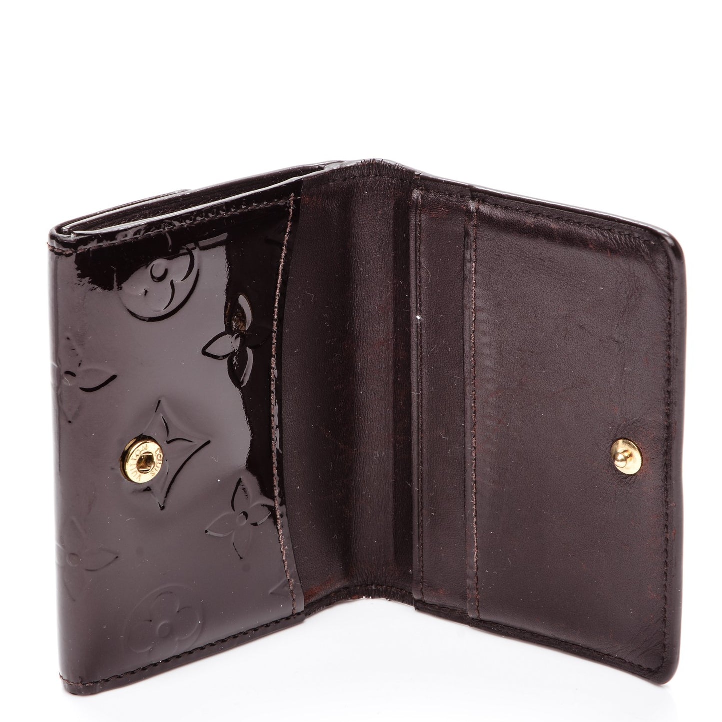 Vernis Business Card Holder Amarante