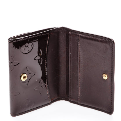 Louis Vuitton Vernis Business Card Holder Amarante 5 of 10