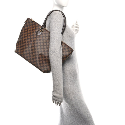 Louis Vuitton Damier Ebene Saleya MM 2 of 10
