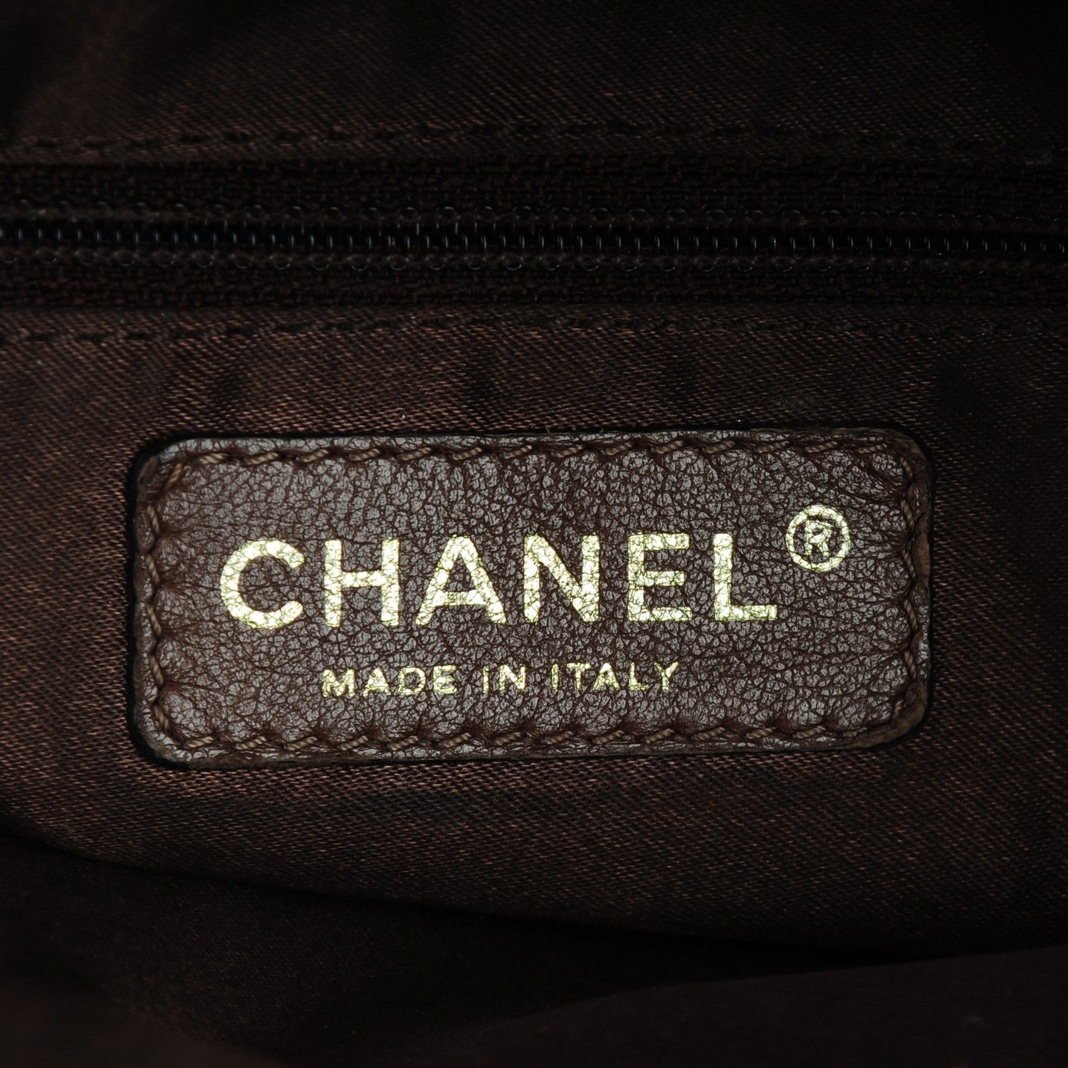 Chanel Metallic Calfskin Baby Coco Cabas Bronze 6 of 9