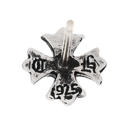 Chrome Hearts Sterling Silver CH Plus Single Stud Earring 4 of 4