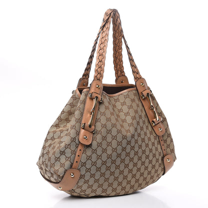Gucci Monogram Medium Pelham Shoulder Bag Beige 3 of 17