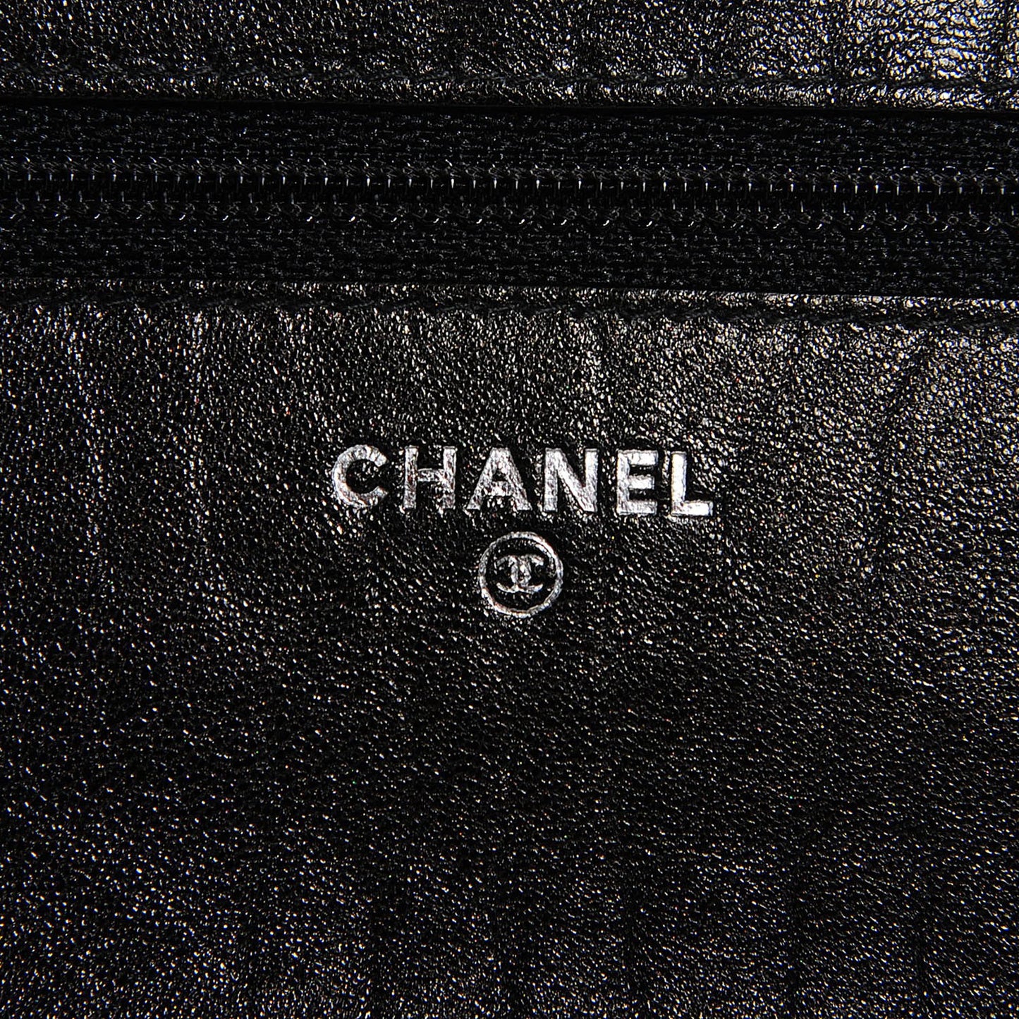 Goatskin Wallet on Chain WOC Black