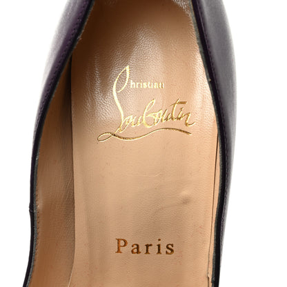 Christian Louboutin Calfskin Palais Royal 140 Pumps 36 Purple 6 of 7