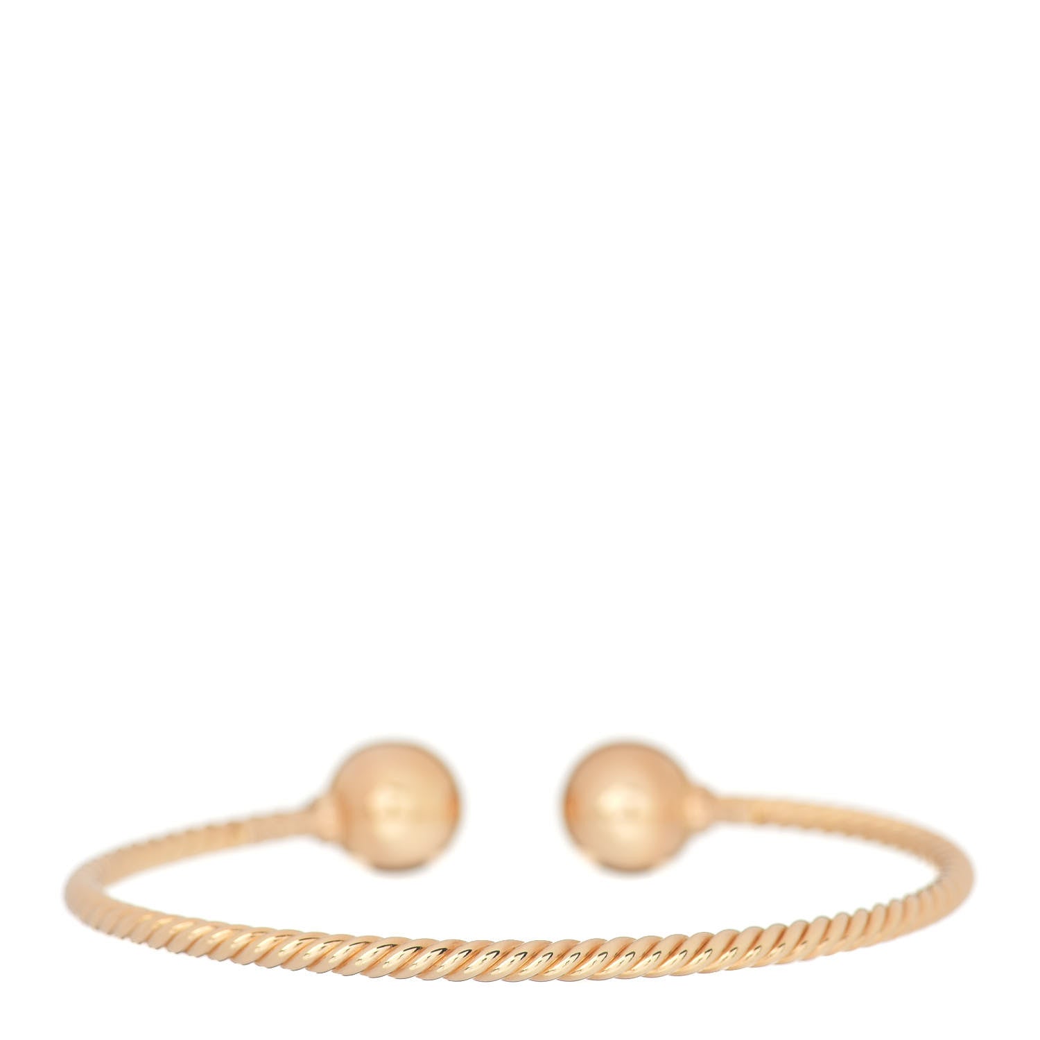 David Yurman 18K Yellow Gold 10mm Solari Bracelet 3 of 4