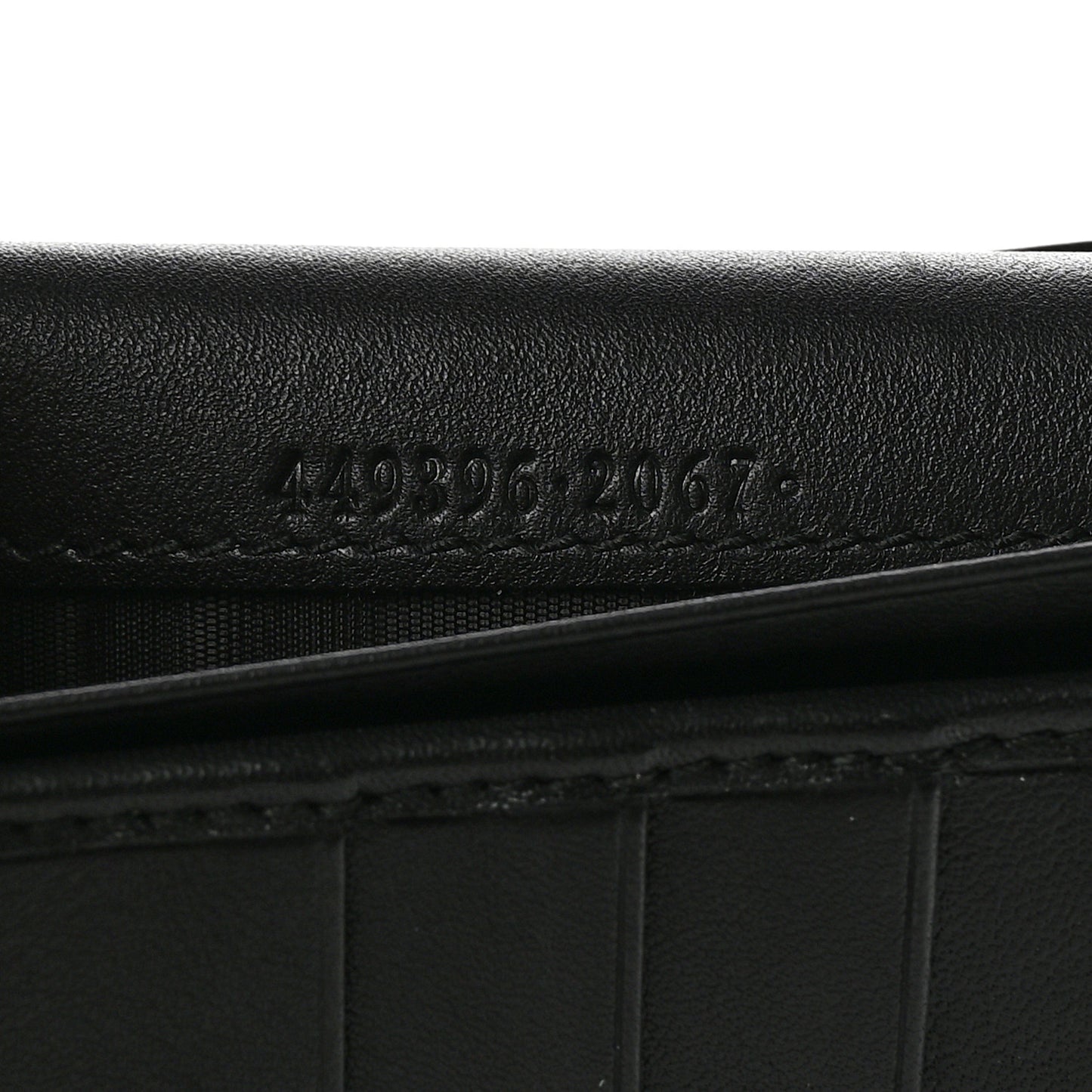 Soft Microguccissima Continental Wallet Black